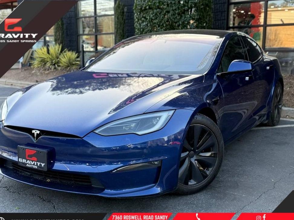 TESLA MODEL S 2022 5YJSA1E52NF486626 image